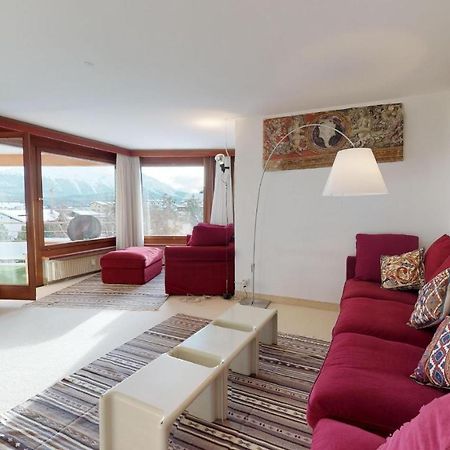 Ferienwohnung Abitaziun Quadratscha 22 - Samedan Exterior foto