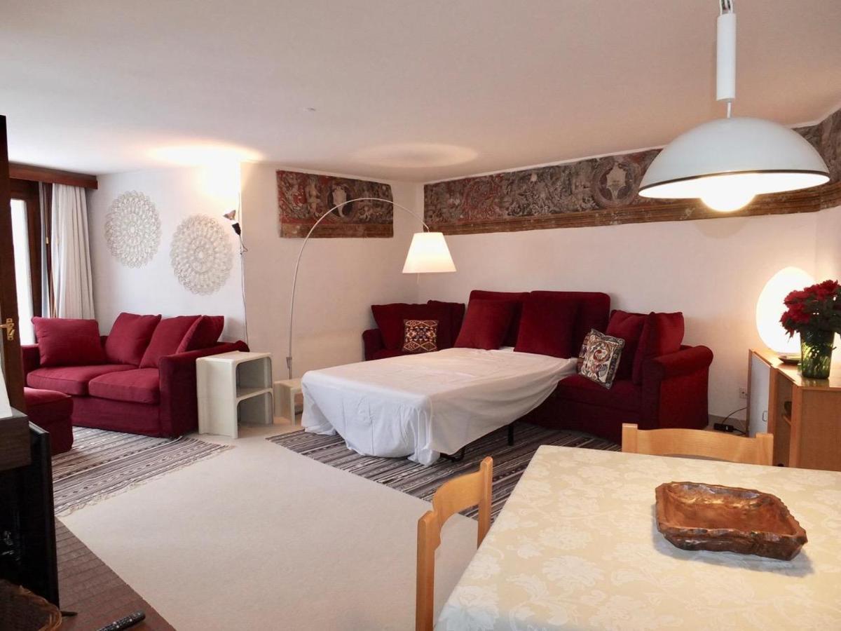 Ferienwohnung Abitaziun Quadratscha 22 - Samedan Exterior foto