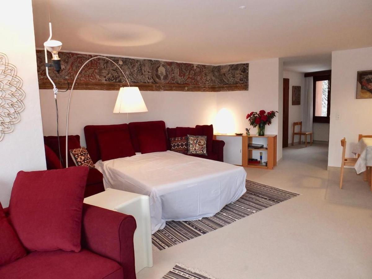 Ferienwohnung Abitaziun Quadratscha 22 - Samedan Exterior foto