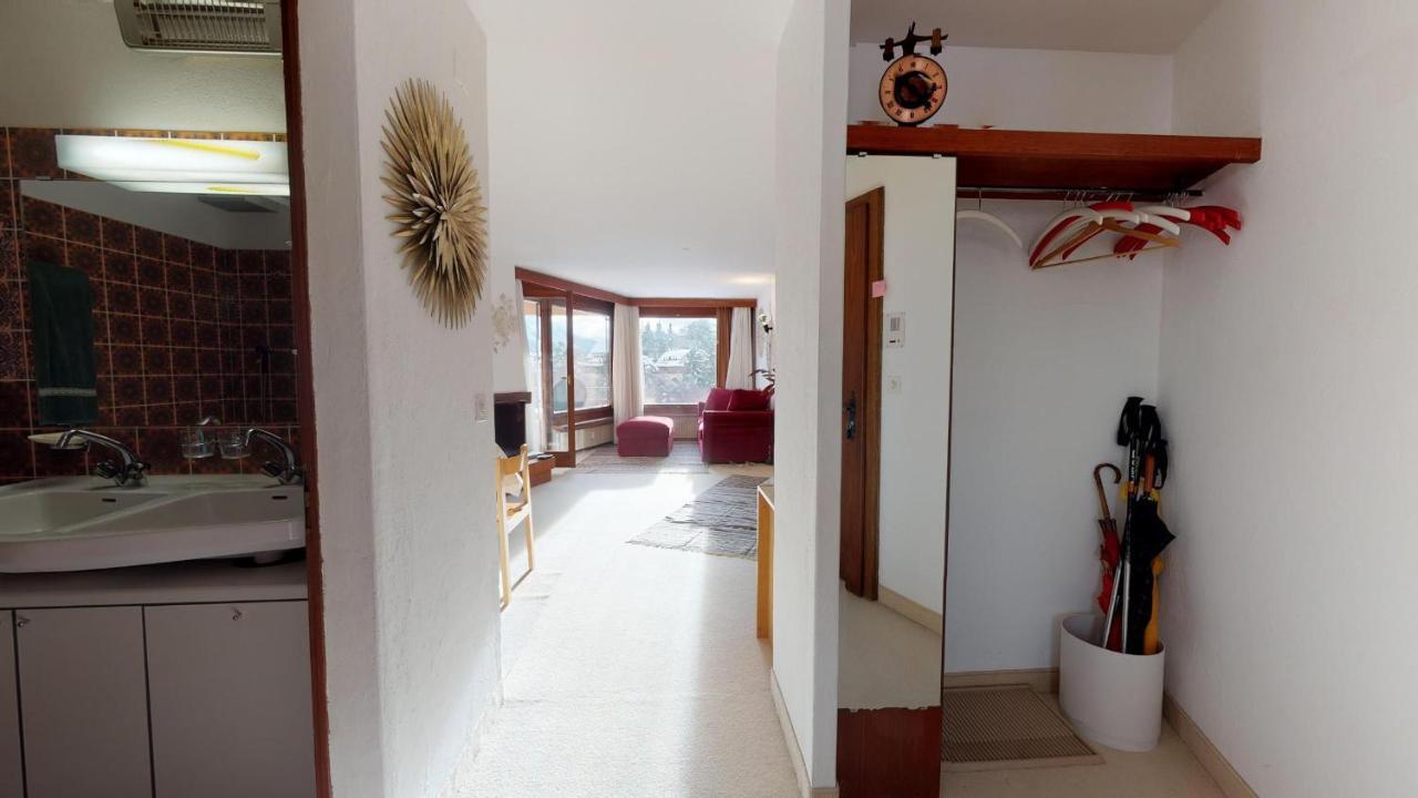 Ferienwohnung Abitaziun Quadratscha 22 - Samedan Exterior foto