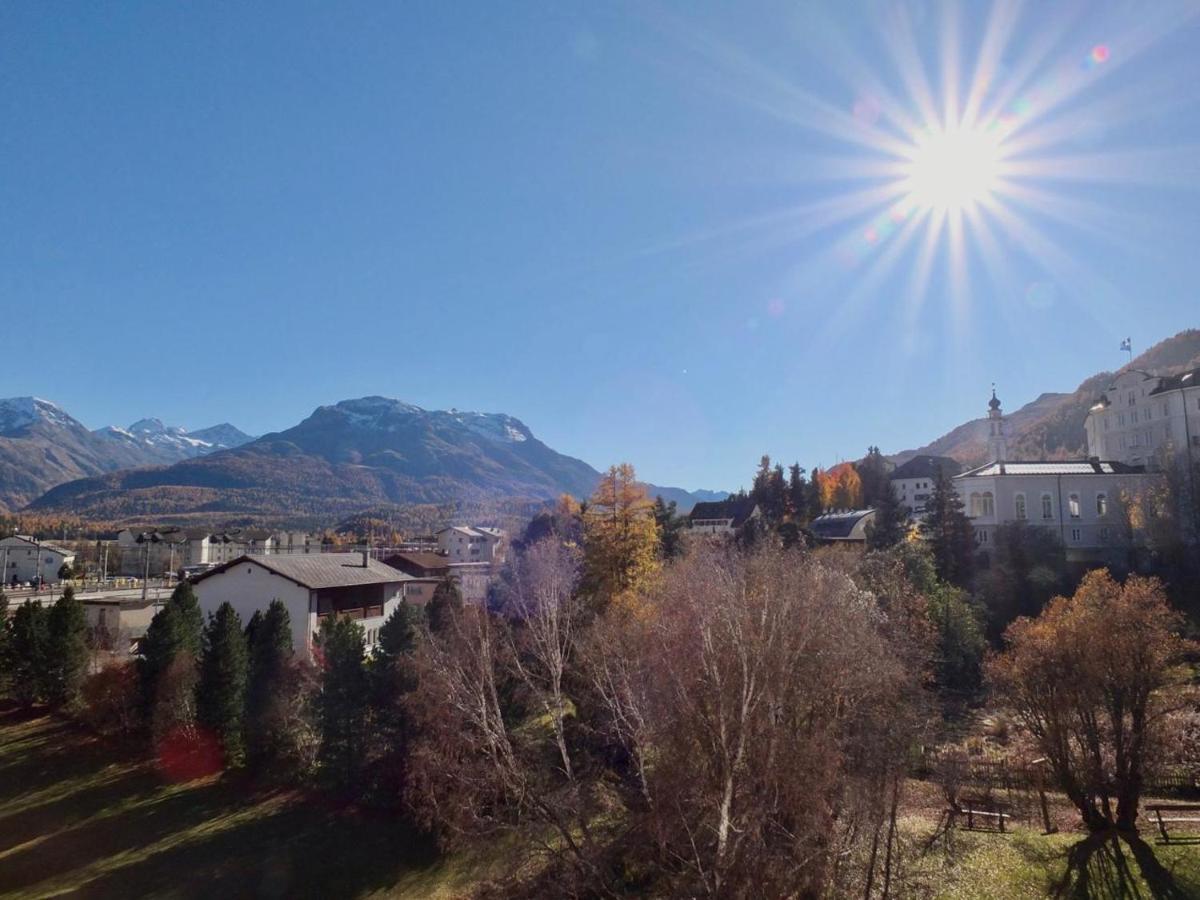 Ferienwohnung Abitaziun Quadratscha 22 - Samedan Exterior foto