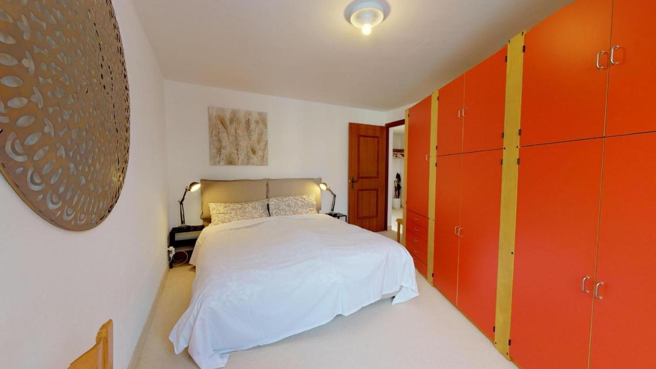 Ferienwohnung Abitaziun Quadratscha 22 - Samedan Exterior foto