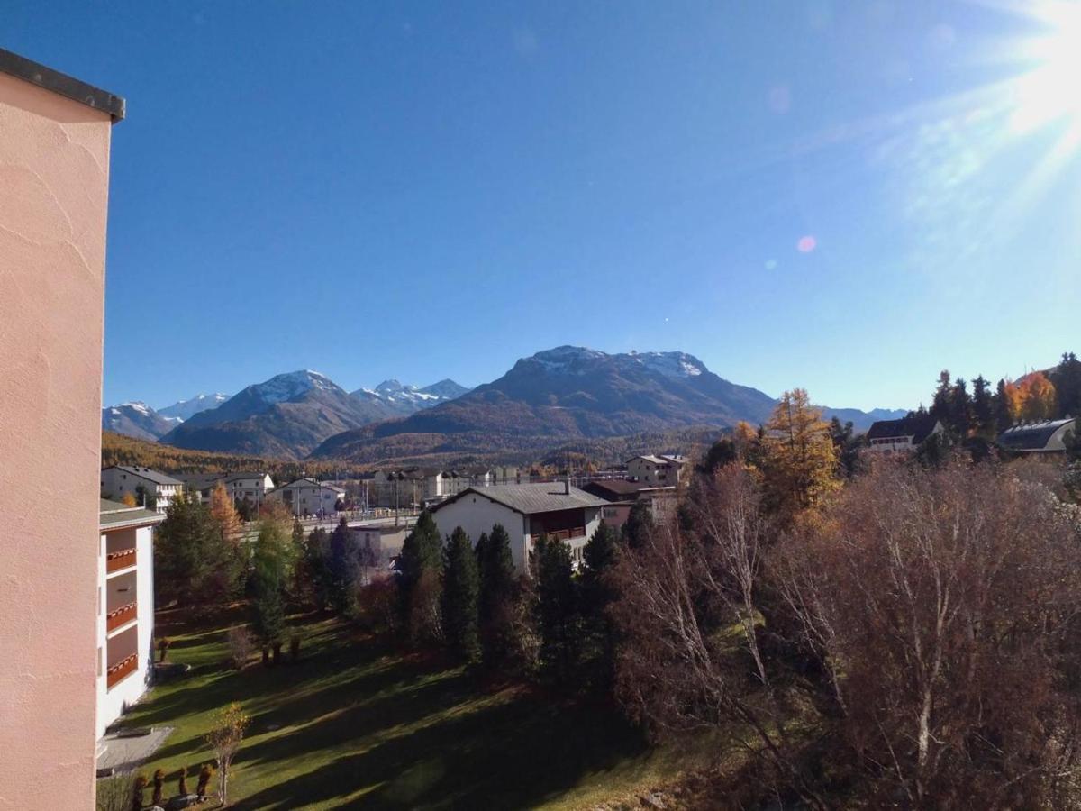 Ferienwohnung Abitaziun Quadratscha 22 - Samedan Exterior foto