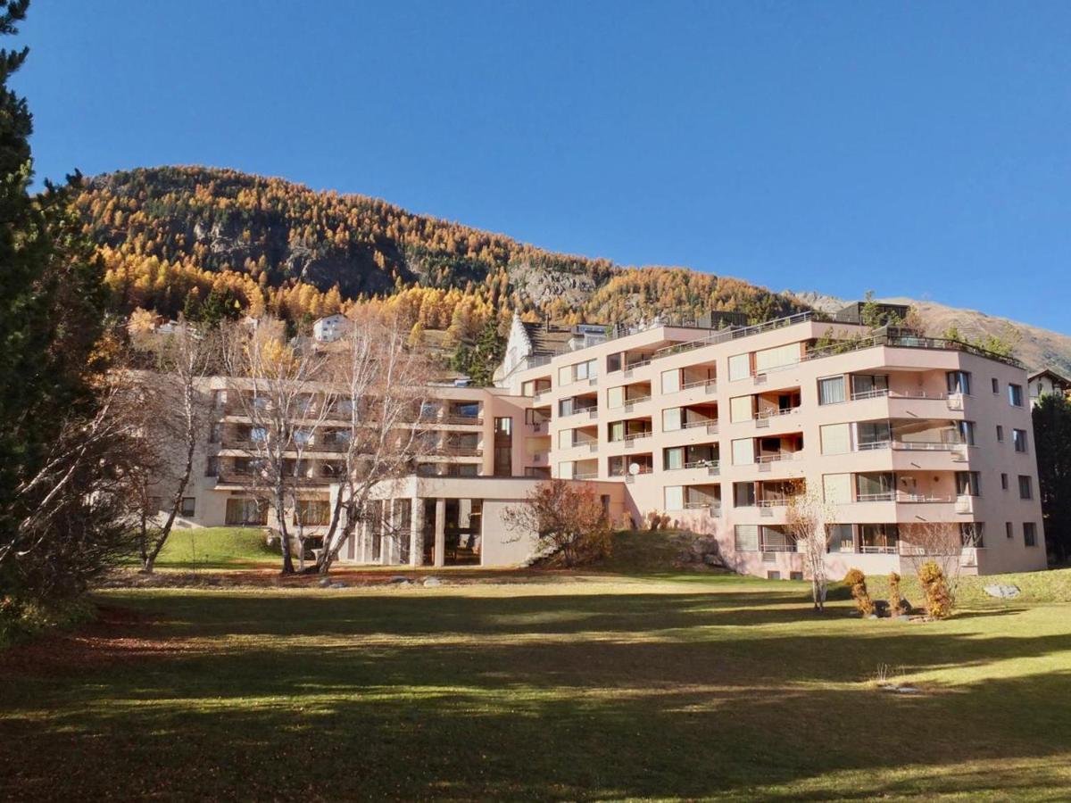 Ferienwohnung Abitaziun Quadratscha 22 - Samedan Exterior foto